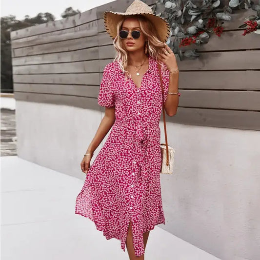 Robe Fleurie Loose | Dame Fleur