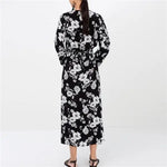 Robe Fleurie Manche 3/4 - Vignette | Dame Fleur