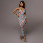 Robe Fleurie Mariage Moulante - Vignette | Dame Fleur