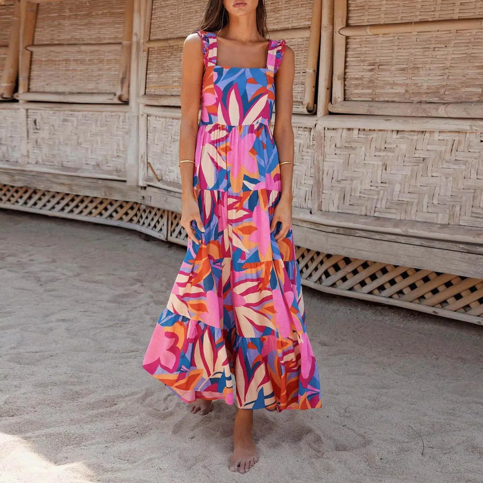 Robe Fleurie Maxi | Dame Fleur