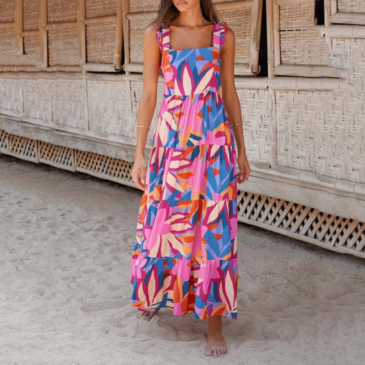 Robe Fleurie Maxi | Dame Fleur