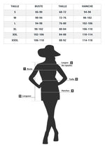 Robe Fleurie Mi-Longue Col Tunisien - Vignette | Dame Fleur