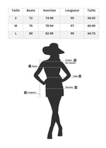 Robe Fleurie Mi-Longue Fendue - Vignette | Dame Fleur