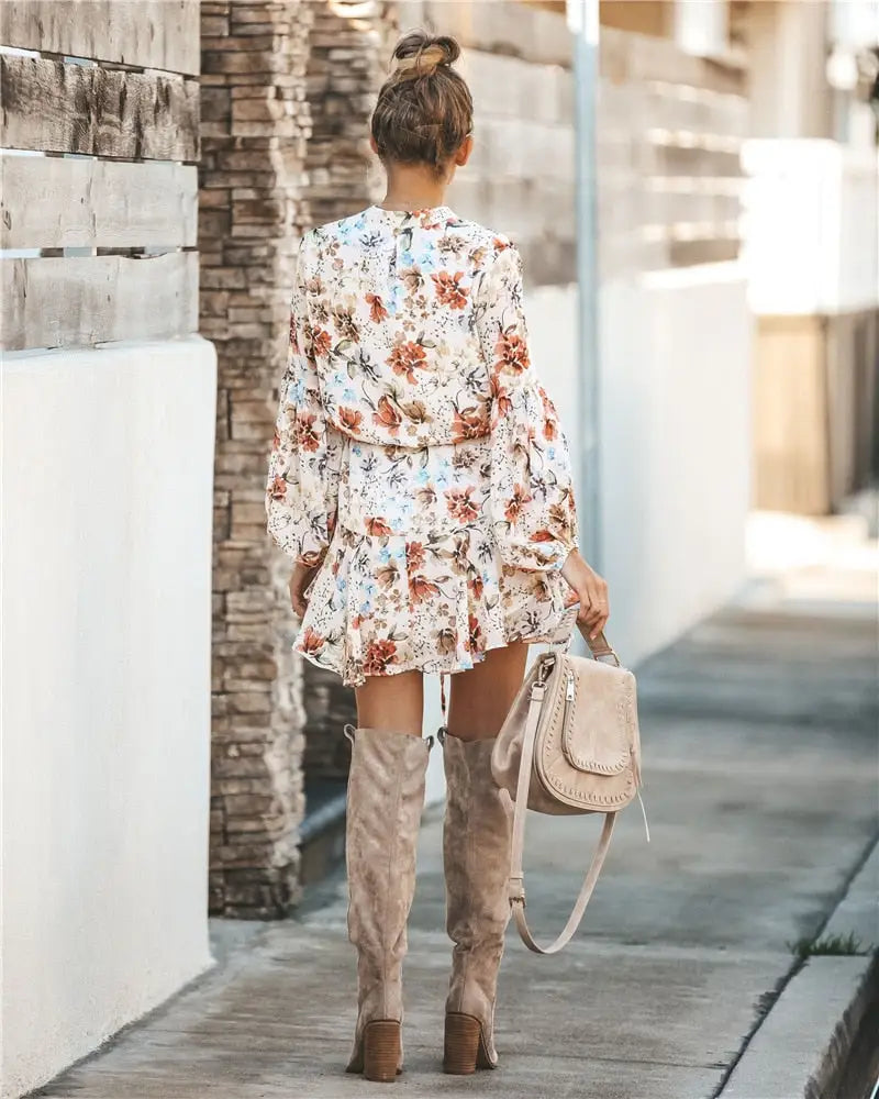 Robe Fleurie Moderne | Dame Fleur