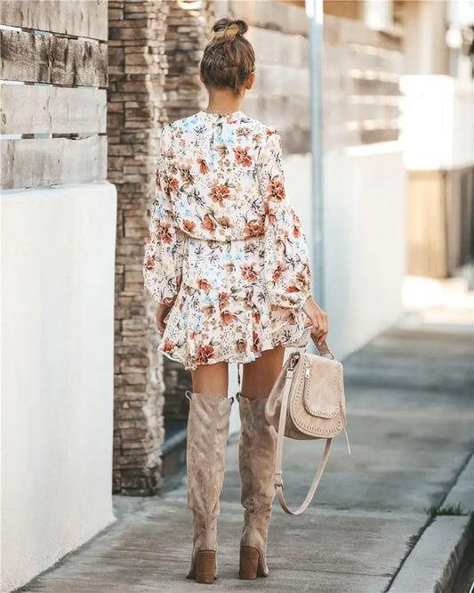 Robe Fleurie Moderne | Dame Fleur