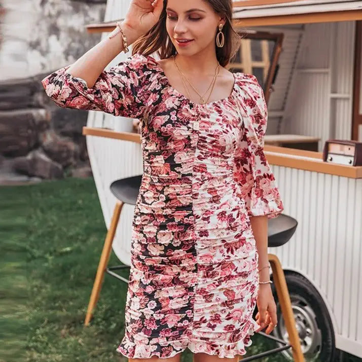Robe Fleurie Moulante | Dame Fleur