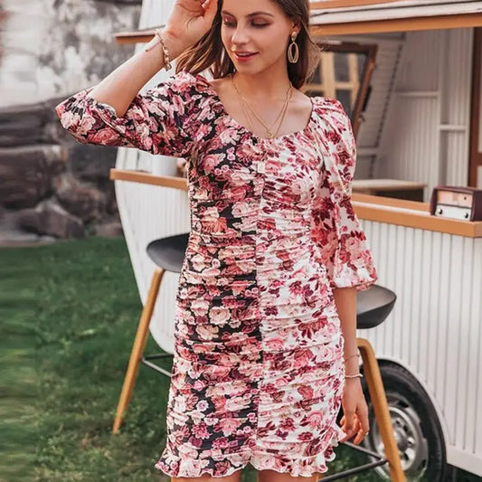 Robe Fleurie Moulante | Dame Fleur