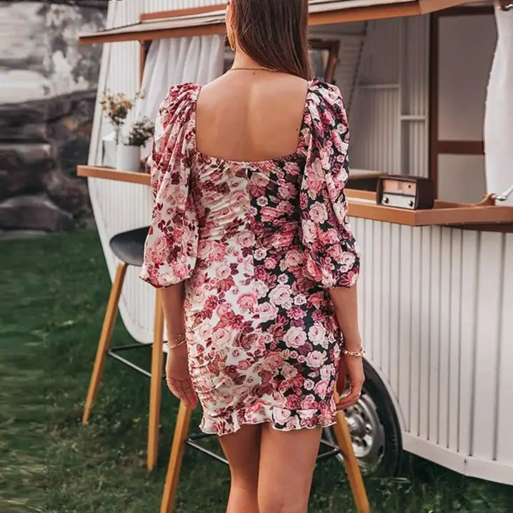 Robe Fleurie Moulante | Dame Fleur
