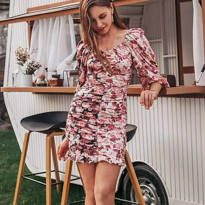 Robe Fleurie Moulante | Dame Fleur