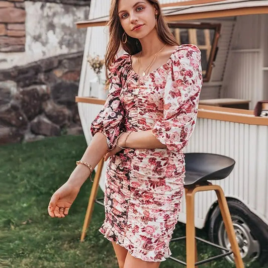 Robe Fleurie Moulante | Dame Fleur