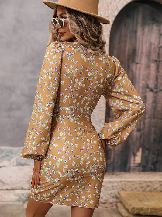 Robe Fleurie Moulante Femme | Dame Fleur