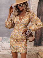 Robe Fleurie Moulante Femme - Vignette | Dame Fleur