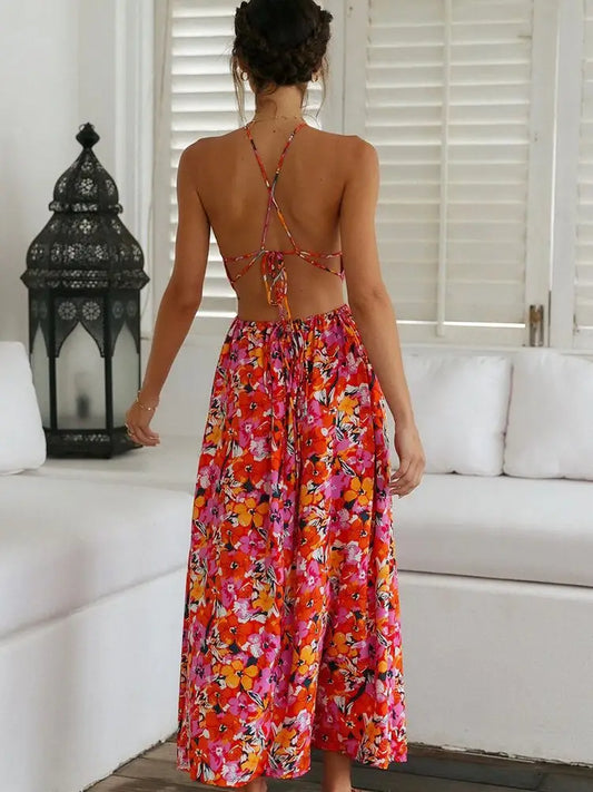Robe Fleurie Multicolores | Dame Fleur