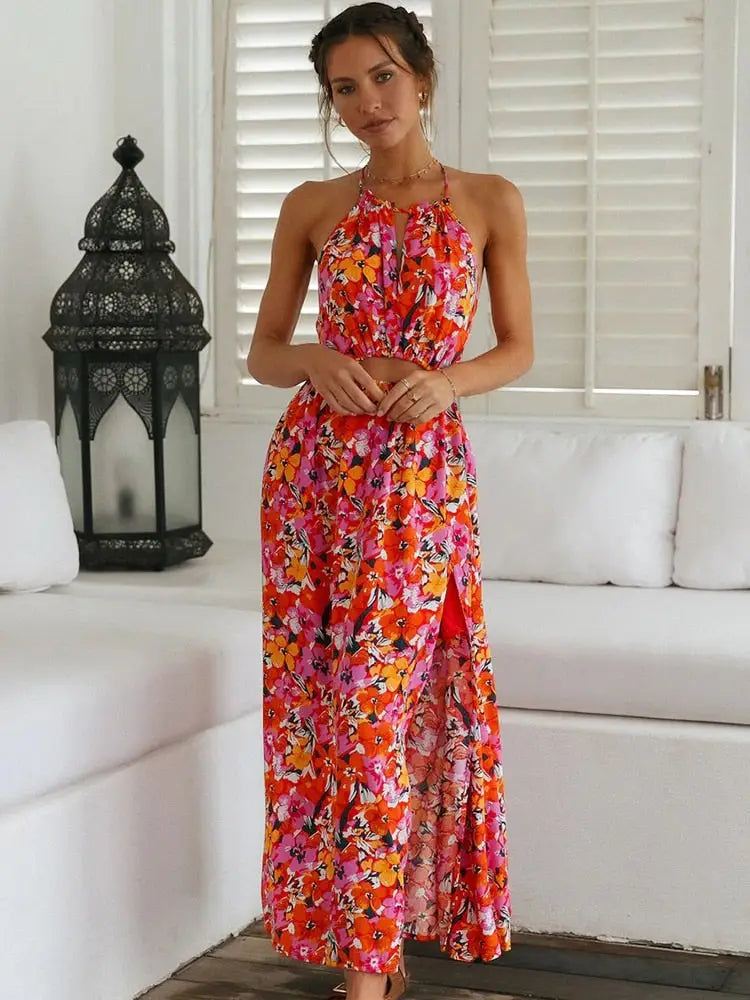 Robe Fleurie Multicolores | Dame Fleur