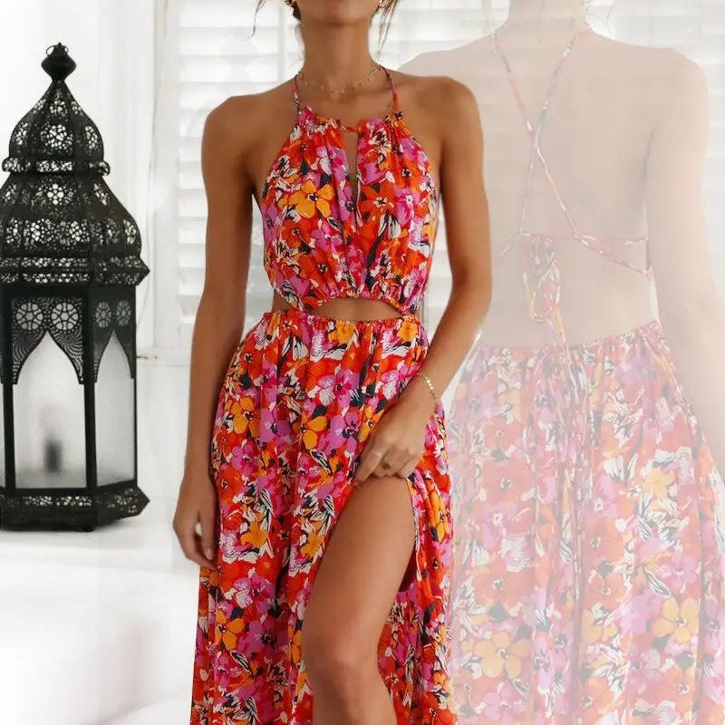 Robe Fleurie Multicolores | Dame Fleur