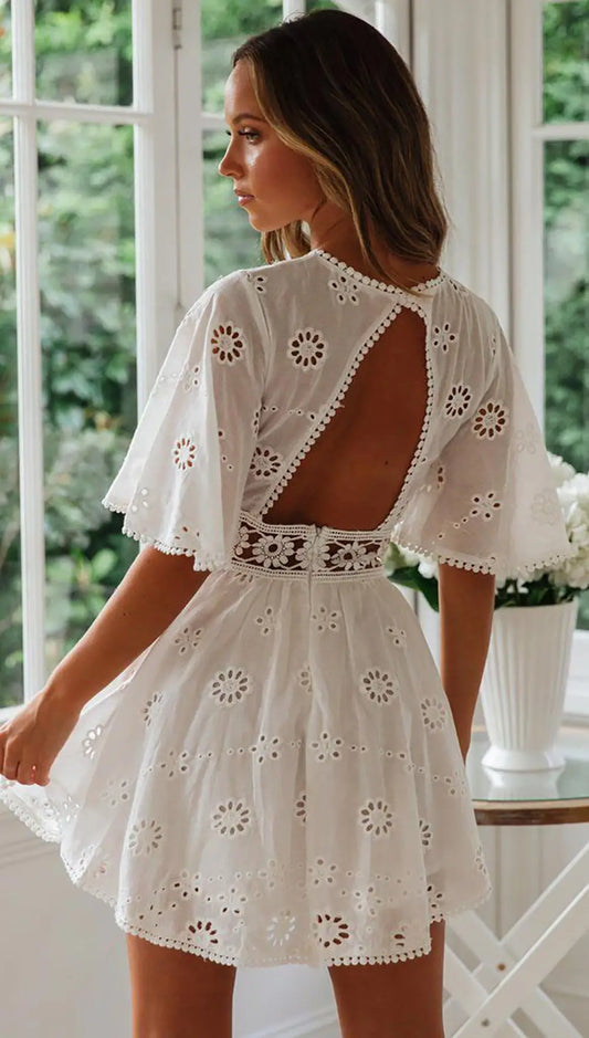 Robe Fleurie Patineuse | Dame Fleur