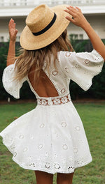 Robe Fleurie Patineuse - Vignette | Dame Fleur