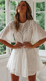 Robe Fleurie Patineuse - Vignette | Dame Fleur