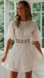 Robe Fleurie Patineuse - Vignette | Dame Fleur