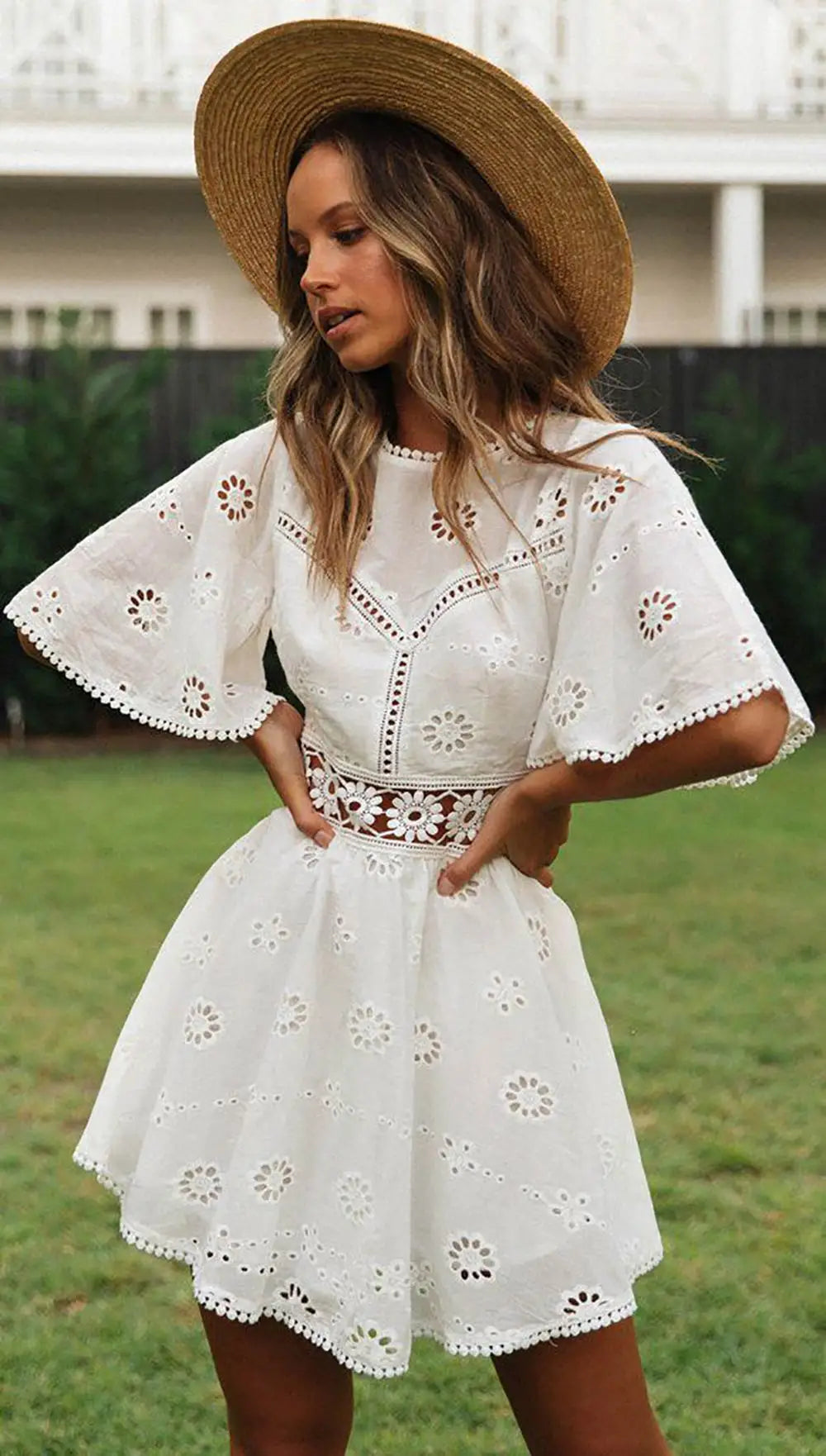 Robe Fleurie Patineuse | Dame Fleur