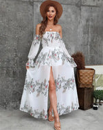 Robe Fleurie pour Mariage Champêtre - Vignette | Dame Fleur