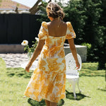 Robe Fleurie Retro - Vignette | Dame Fleur