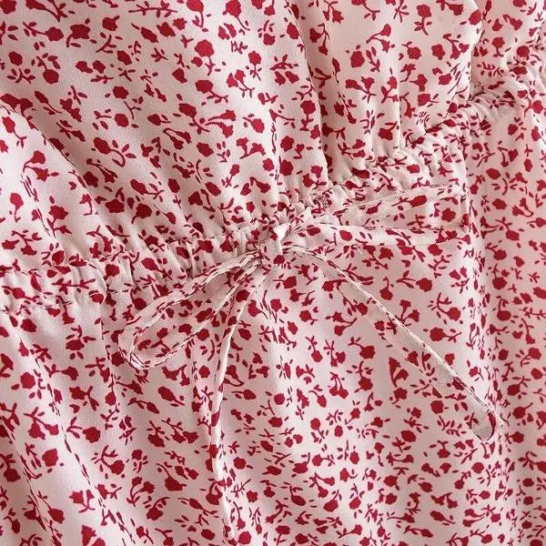 Robe Fleurie Rose Poudre | Dame Fleur