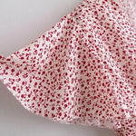 Robe Fleurie Rose Poudre - Vignette | Dame Fleur