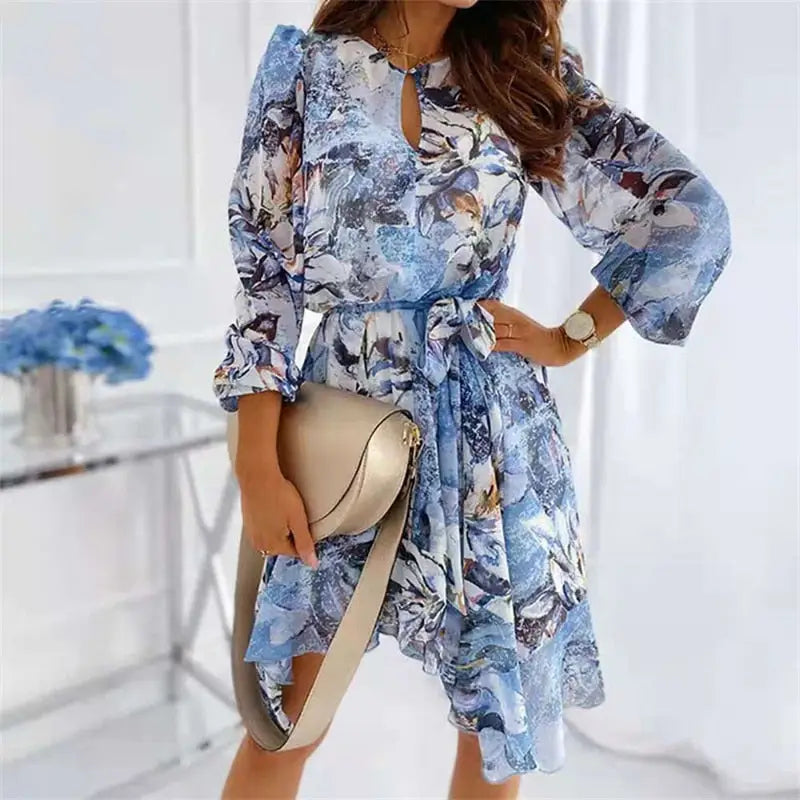 Robe Fleurie Trapèze | Dame Fleur