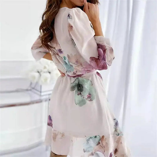 Robe Fleurie Trapèze | Dame Fleur