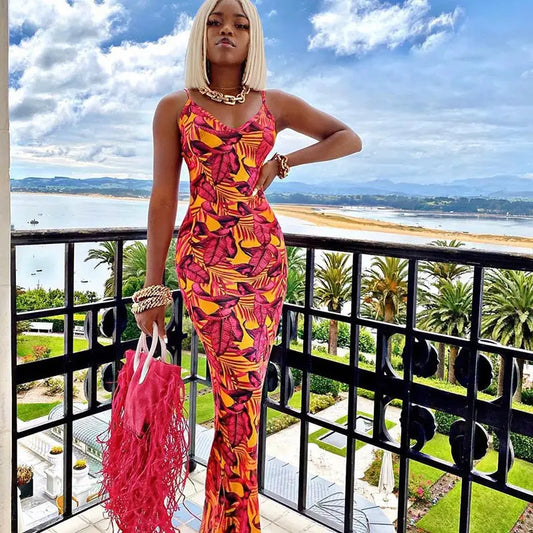 Robe Florale Longue | Dame Fleur