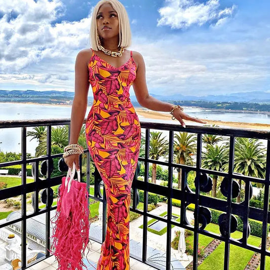Robe Florale Longue | Dame Fleur