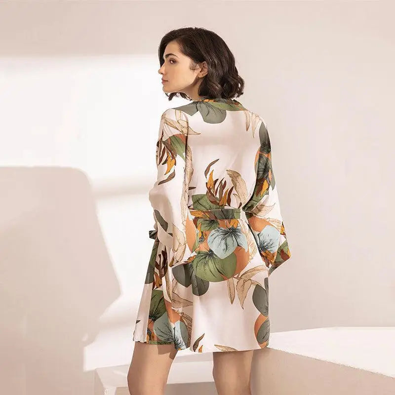 Robe Kimono à Fleur | Dame Fleur