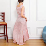Robe Longue à Fleurs Style Boho - Vignette | Dame Fleur
