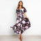 Robe Longue avec des Fleurs | Dame Fleur