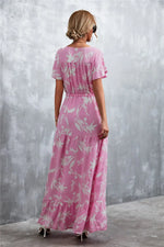 Robe Longue Champêtre Fleurie - Vignette | Dame Fleur