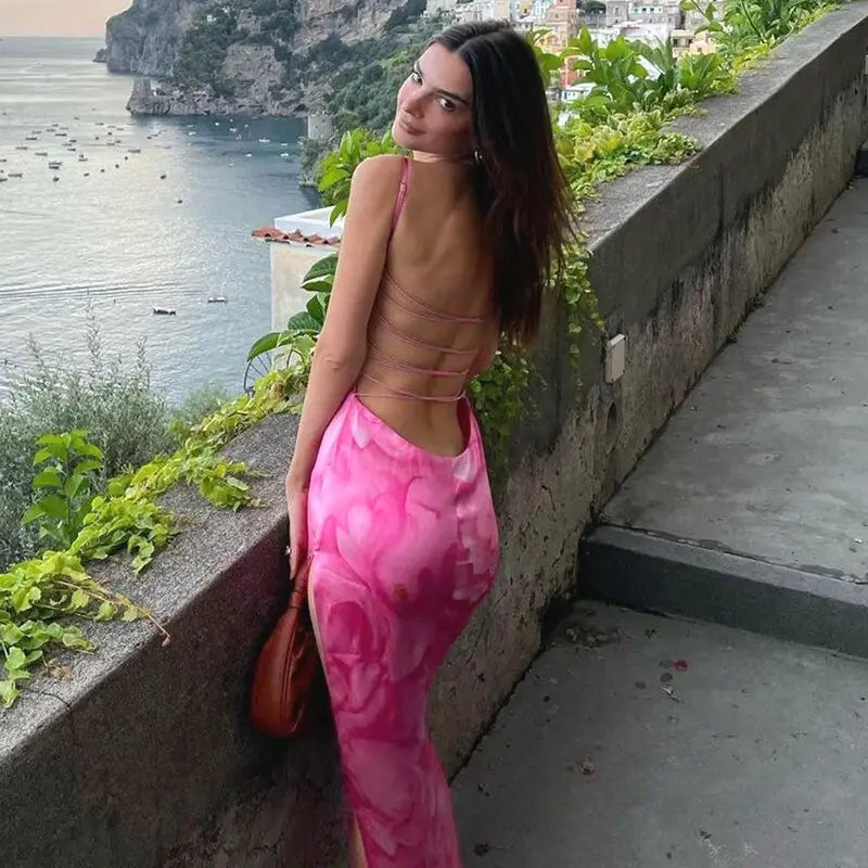 Robe Longue d’Eté Fleurie | Dame Fleur