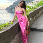 Robe Longue d'Eté Fleurie - Vignette | Dame Fleur