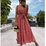 Robe Longue Eté Fleurie - Vignette | Dame Fleur