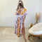 Robe Longue Eté Grande Taille | Dame Fleur