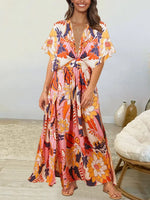 Robe Longue Eté Grande Taille - Vignette | Dame Fleur