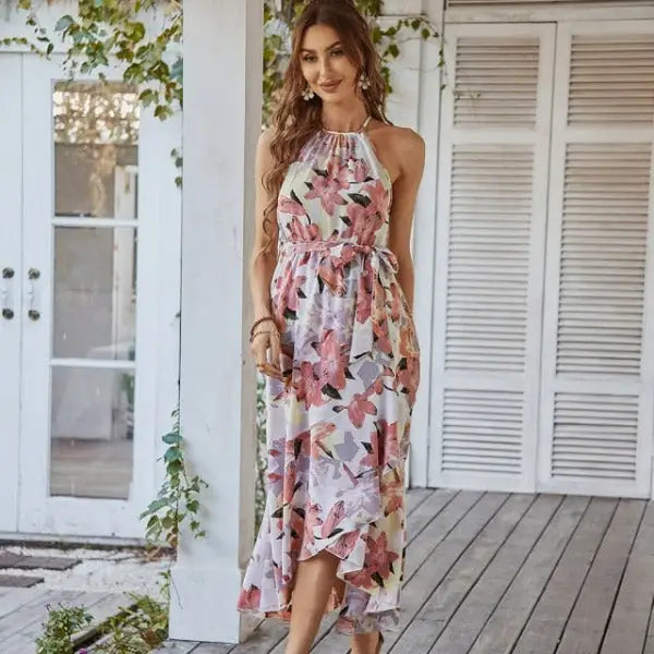 Robe Longue Fleur Eté | Dame Fleur