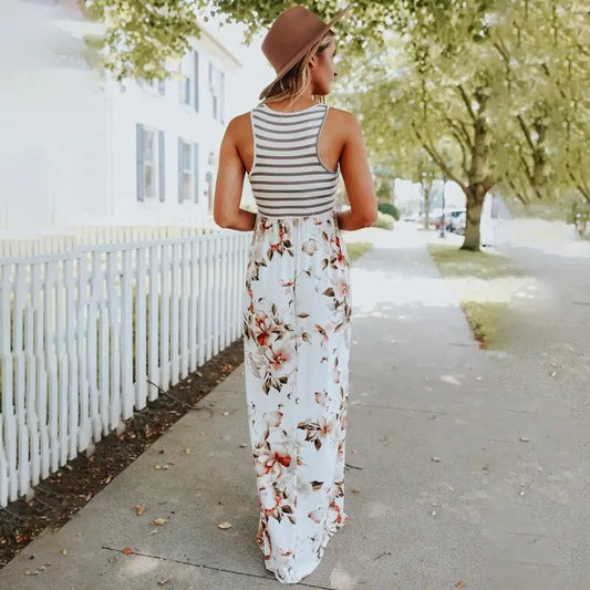 Robe Longue Fleurie | Dame Fleur