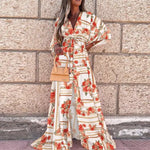 Robe Longue Fleurie Bohème - Vignette | Dame Fleur