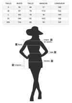 Robe Longue Fleurie Cache Coeur - Vignette | Dame Fleur