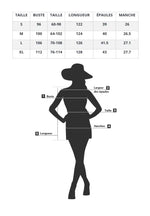Robe Longue Fleurie Ceinturée - Vignette | Dame Fleur