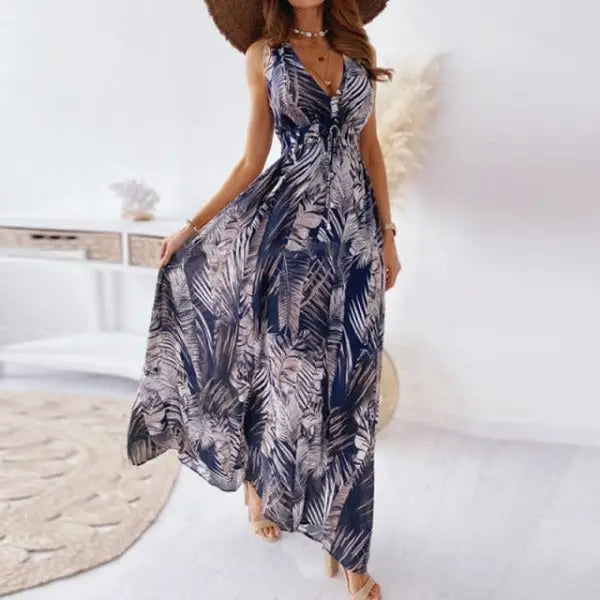 Robe Longue Fleurie Chic | Dame Fleur