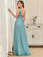 Robe Longue Fleurie Demoiselle d'Honneur - Vignette | Dame Fleur