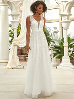 Robe Longue Fleurie Demoiselle d'Honneur - Vignette | Dame Fleur