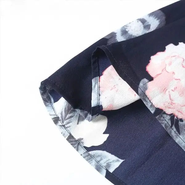 Robe Longue Fleurie Dos Nu Glamour | Dame Fleur